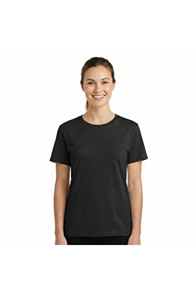 Enfield & Co. Tricou simplu din bumbac – Negru