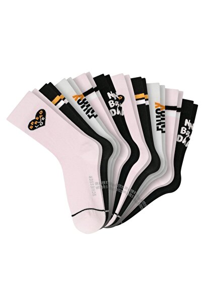 Schiesser Mädchen Socken, 10er Pack - "Legwear Teens", Muster, Baumwolmischung