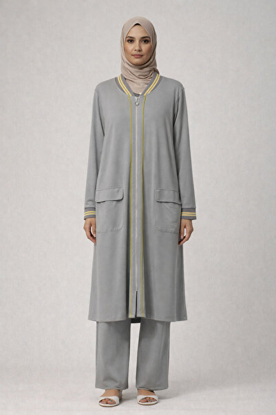 FUAT GÜRSEN External Bag Pocket Handles Paneled Cap