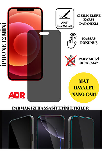 Iphone 12 Mini Ghost Glass Matte Nano Screen Protector Shockproof Flexible Nano Glass