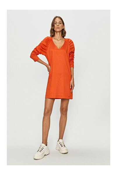 Pepe Jeans Pepe Jeans Dress, Orange, PL952657