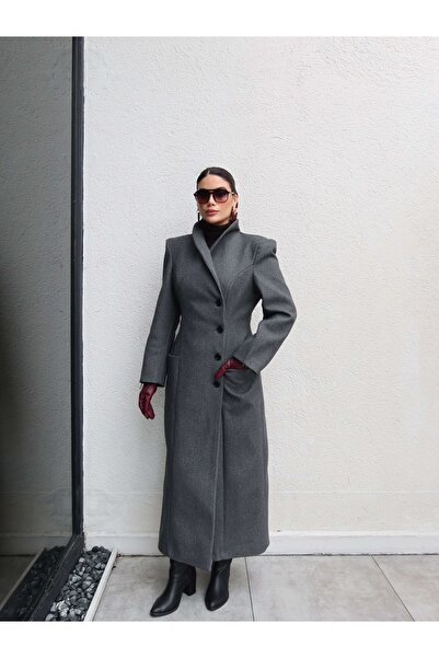 ESRAHELVACI Long Waist-Length Premium Coat
