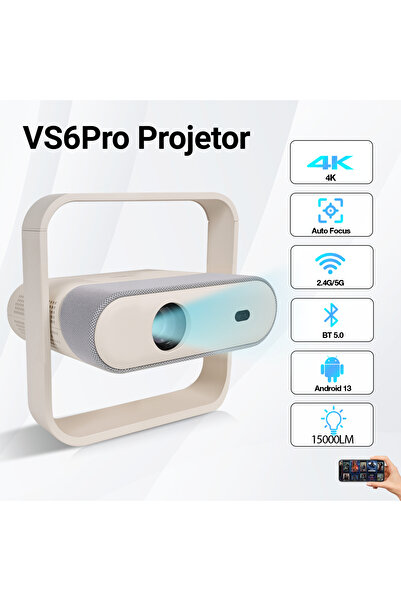 Aoc Native 1080P 4K Projector | 15000LM | WiFi6 BT5.2 | Android13 | Auto Focu...