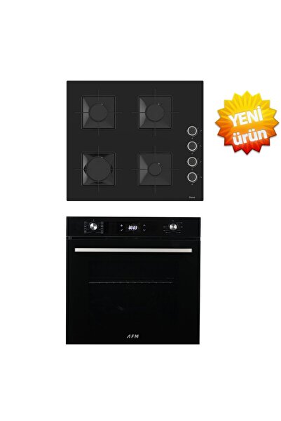 Ferre ve AFM Tech MARKALI / EagLes Turbolu Dijital 2'li Siyah Ankastre Set ( ...