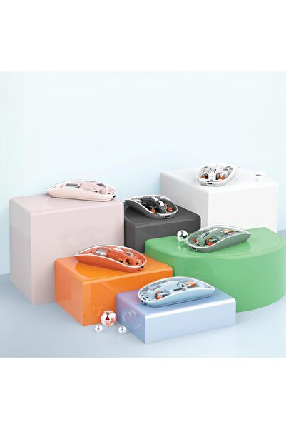 Green Lion Transparent Wireless Mouse 2