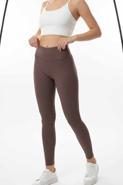 vynor atelier Women's Corded Fabric Sports Leggings - Stretchy and Breathable...