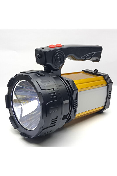 silvertoss Silver Toss ST-8100L Şarjlı LED El Feneri 25W | 2500 Lümen | Yan L...