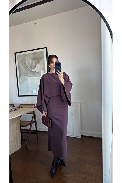 sinemkivanc co YARASA KOL KUŞAKLI ELBİSE