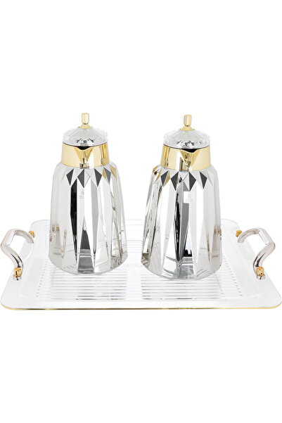 AZOZ MERCHLY Thermos Set, 1 Liter, 3 Pieces