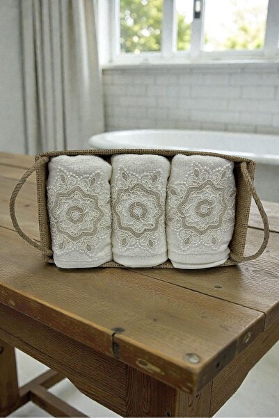 HAVLULAND SEPETLİ HEDİYELİK ÇEYİZLİK 30X50 CM %100 PAMUK GÜPÜRLÜ MUTFAK HAVLU...