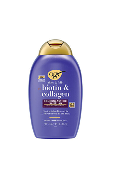 OGX Dolgunlaştirici Biotin & Kolajen Sülfatsız Şampuan 385 ml