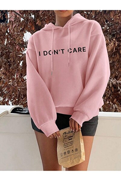 ZİYMO Hooded Relaxed Fit Printed Sweatshirt