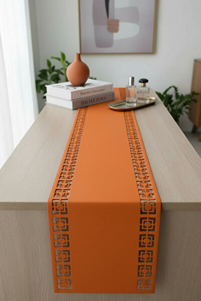 Morika Hotel & Home Textile Ekol Series Faux Leather Runner & Console / 25X13...