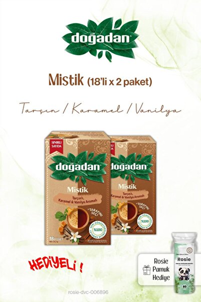 Doğadan أكياس شاي ميستيك 18 × 2 وروزي