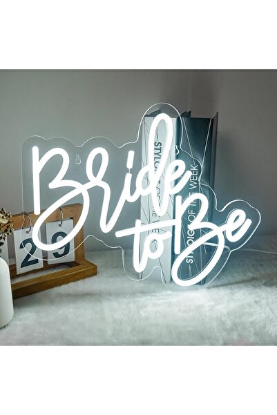 Slasa Bride To Be Neon Sign – 45x30 cm LED Wall Light for Wedding & Party Decor