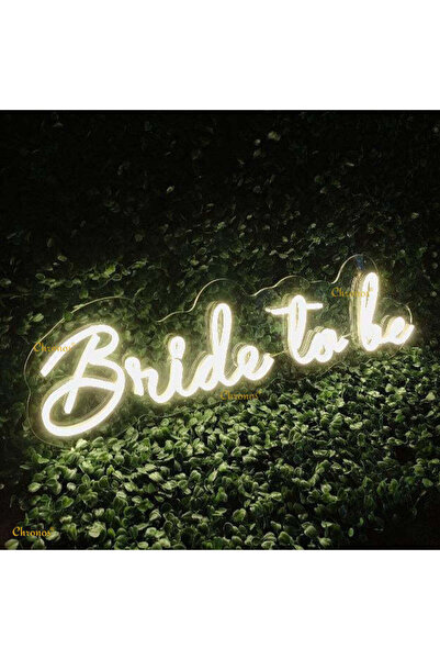Slasa Bride To Be Neon Sign – 45x30 cm LED Wall Light for Wedding & Party Decor
