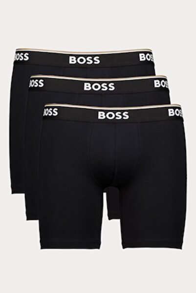 BOSS Boxer Set with Logo Band - 3 Pairs, Black, XL