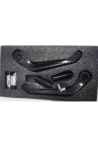 Çelik Motosiklet Manet Koruma karbon desenli siyah Renk universal