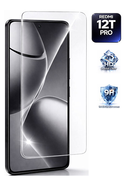 Tech&bello accessories واقي شاشة شفاف متوافق مع ريدمي 12T برو، سمك 0.26 ملم، ...