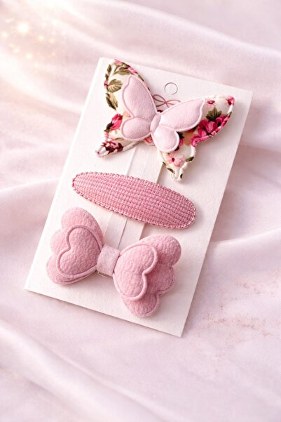 LİNACO 3’lü Şeker Sevimli Saç Toka Seti