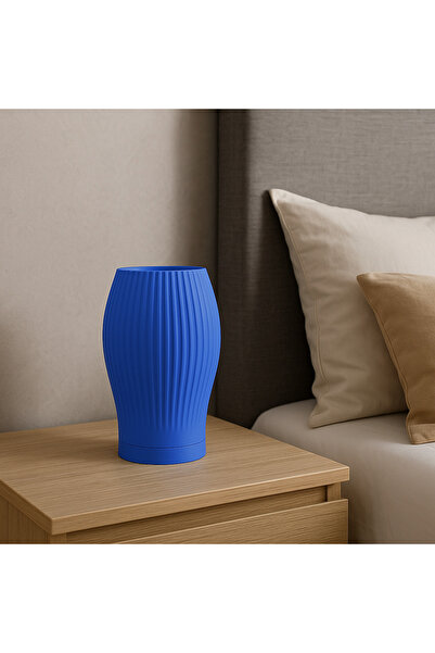 Sani lamp, NIS SТRAIGHT, PLA, 95 x 95 x 185 mm, blue, LED