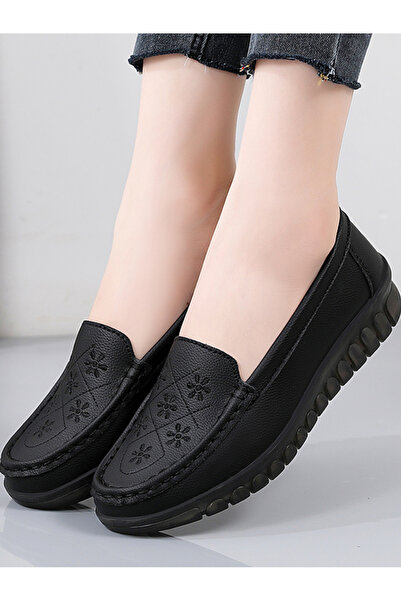 SOSENFER Kadın Düz Taban Günlük Ayakkabı, Rahat, Nefes Alabilir, Çok Yönlü