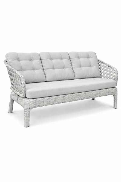 Çavdar Group Cenevre 3'lü Raddan Koltuk 3 Kişilik El Örmesi Bank Bahçe Balkon...