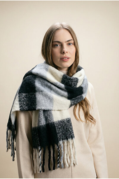 Shophia Eșarfă în carouri pentru femei