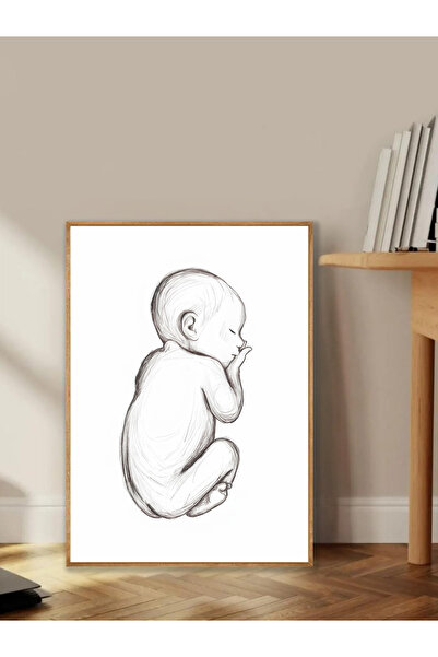 Tuba Decor One Piece Wooden Framed Living Room Hall Kitchen Table