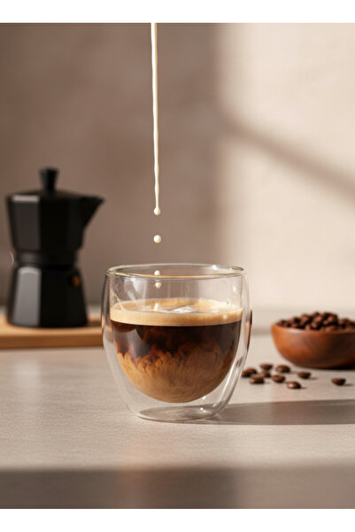 Rossel Premium Double Wall Coffee- Espresso -Tea Cup 150 ml