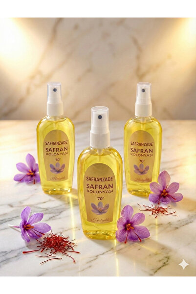 SAFRANZADE Sprey Safran Kolonyası 70° - Özel Safran Özlü Lüks ve Doğal Ferahl...