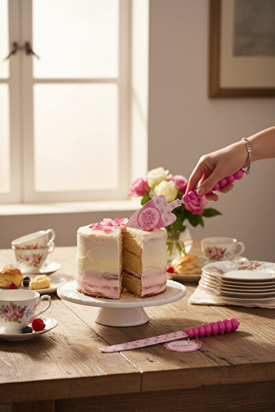Evsun Home Collection Cake Service Set