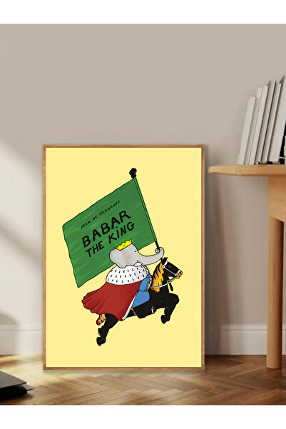 Tuba Decor One Piece Wooden Framed Living Room Hall Kitchen Table