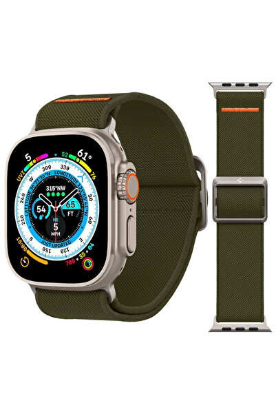 Spigen حزام لايت فيت ألترا متوافق مع ساعة أبل ألترا 3/2/1، والسلسلة 11/10/9/8...