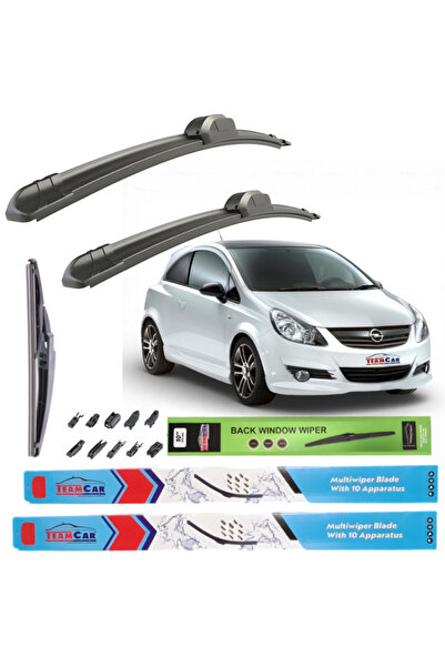 TEAMCAR Stergatoare Opel Corsa D 3 usi (2006-2010) TeamCar® – Set Complet