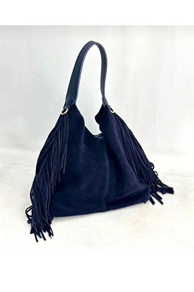 Özay butik Genuine Leather Suede Women's Shoulder Bag