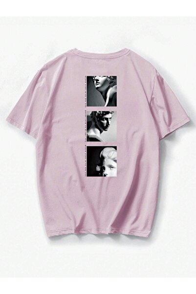 my feminen أراك مطبوعة تي شيرت رجالي كبير الحجم كاجوال Boyfirend