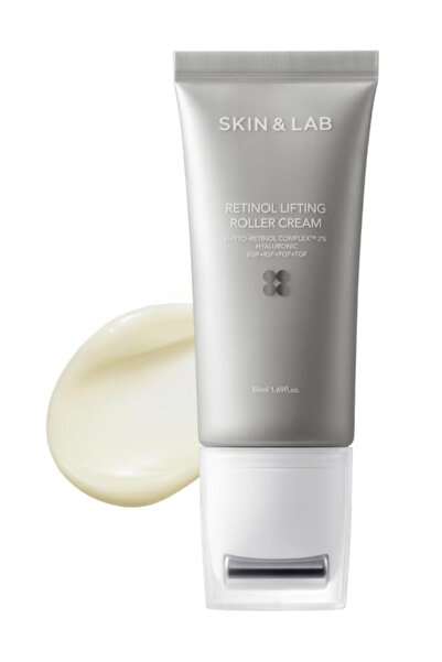 Skin&Lab Retinol Lifting Cream with Roller for Firming & Wrinkle Care