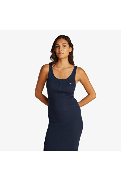 Tommy Hilfiger Kadın Mavi Elbise