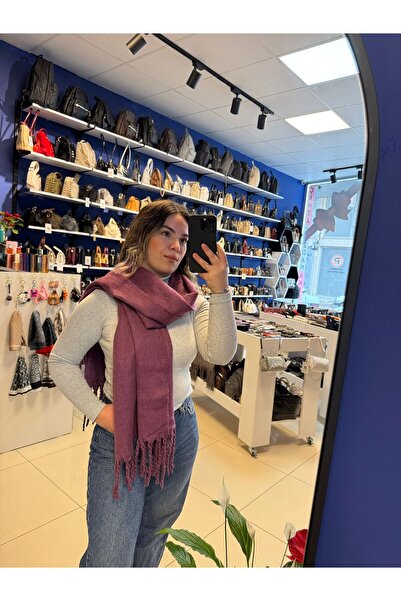 balbagss Women's Curly Wool Thick Tassel Scarf and Shawl