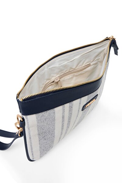 Fossil Kanvas Lacivert Kadın Çapraz Çanta 05FM25Y1237