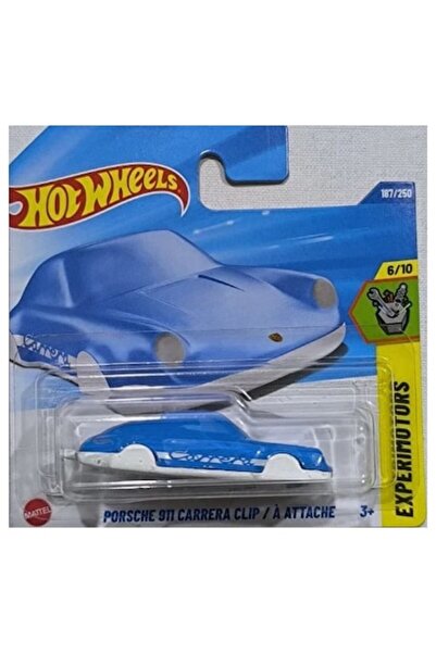 HOT WHEELS Porsche 911 Carrera Clip 2025, 1:64, Μπλε
