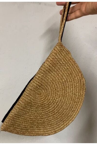 The Motellas Handmade Look Straw Shoulder Bag |   Stylish & Lightweight Design