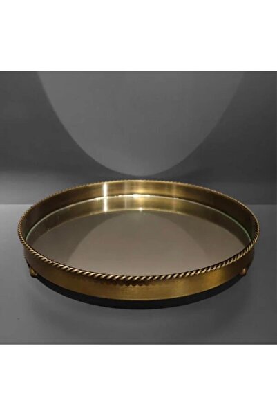 zepce design Eskitme Zincir Detaylı Tepsi