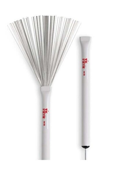 VIC FIRTH فرشاة سلكية (فرشاة معدنية) من نوع VWB |   قابل للتعديل - نغمة الجاز...