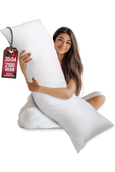 Utopia Bedding Ultra Soft Body Pillow - Long Side Sleeper Pillows For Use Dur...