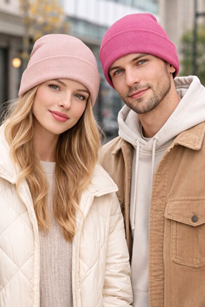 Jack Ferrero Unisex Katlamalı 2 adet bere seti A kalite