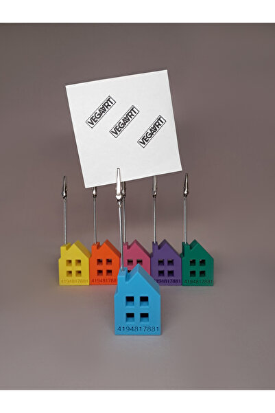 Vegart دفتر ملاحظات منزلي ملون مع تسلسل الأرقام