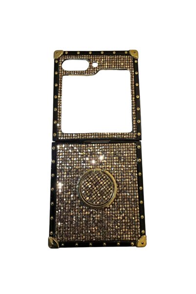 multi İmpex Luxury Rhinestone Flip Case for Samsung Galaxy Z Flip 5 – Glitter...