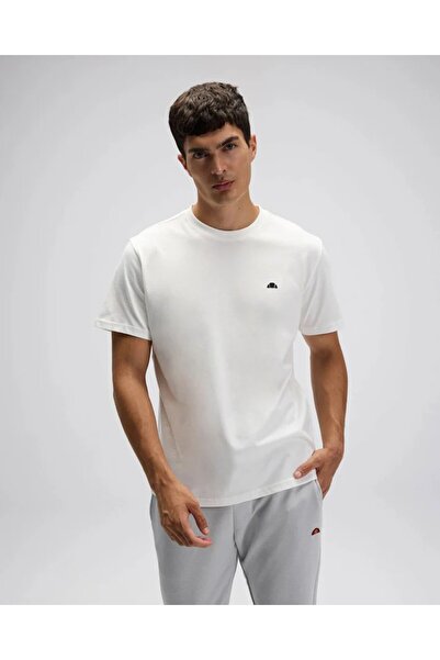 Ellesse تي شيرت رجالي EM559-OF - أبيض فاتح